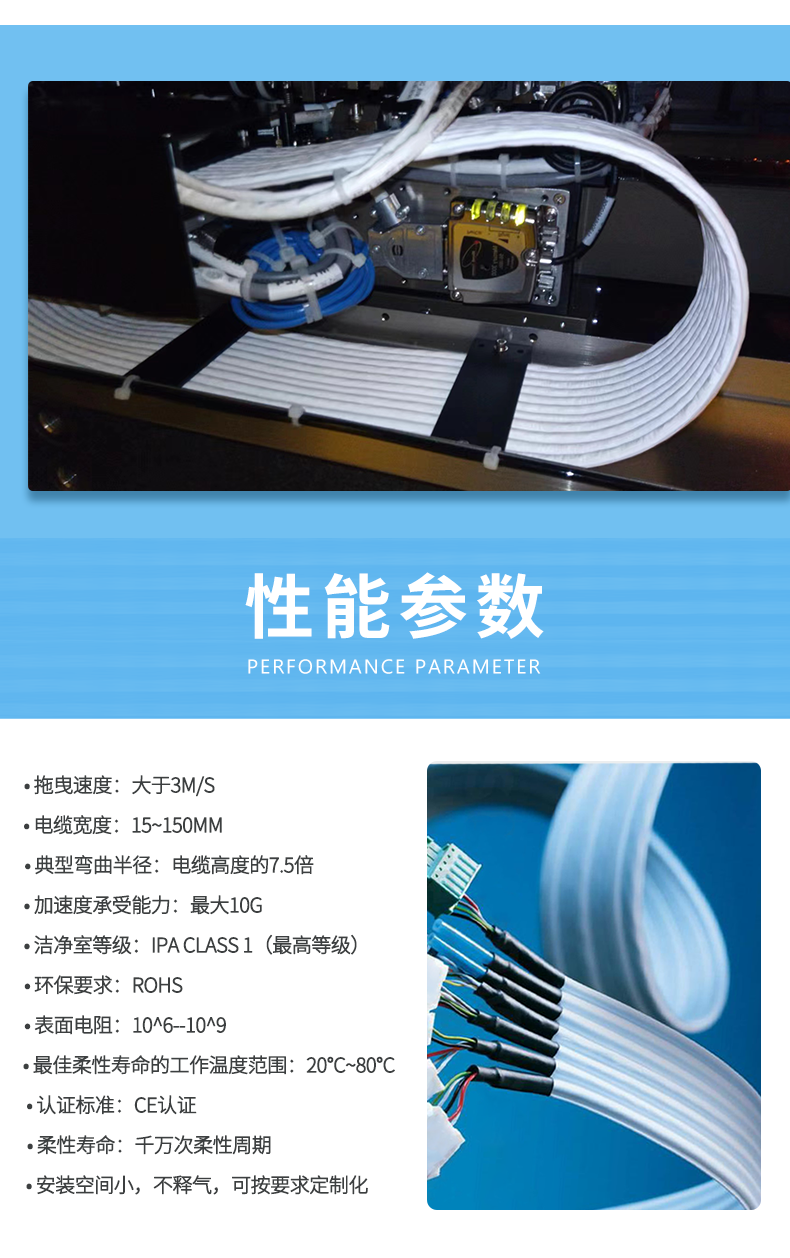 廣柔替代進(jìn)口光刻機(jī)半導(dǎo)體設(shè)備FFC扁平電纜性能參數(shù)介紹